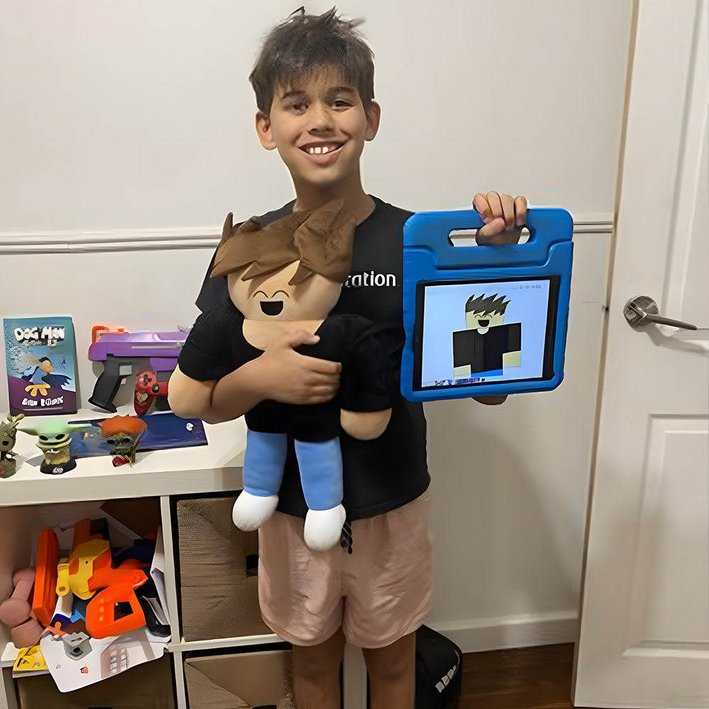 Drow | Custom plush toy based on a drawing