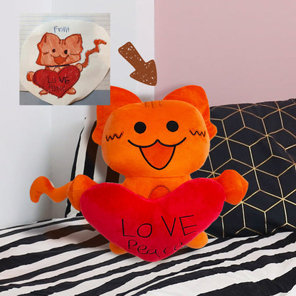 Drow | Custom plush toy based on a drawing