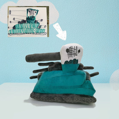 Drow | Custom plush toy based on a drawing