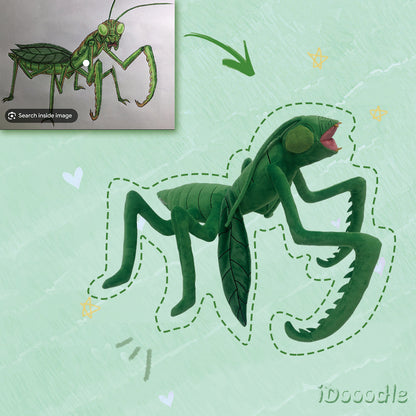 Drow | Custom plush toy based on a drawing