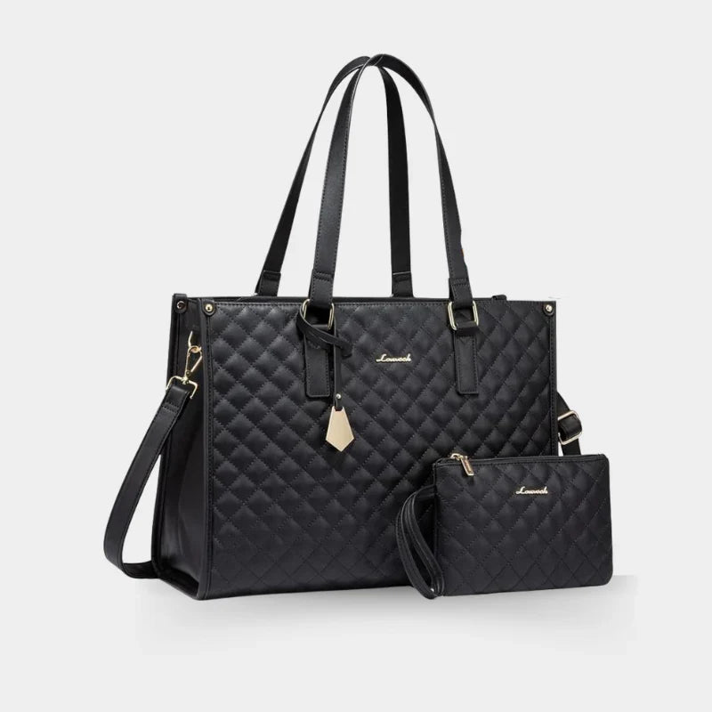 3-in-1 Quilted Handbag