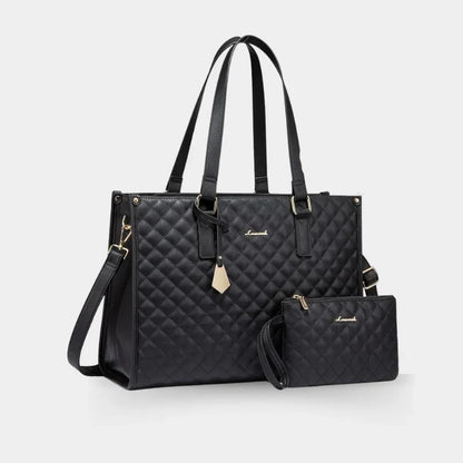 3-in-1 Quilted Handbag