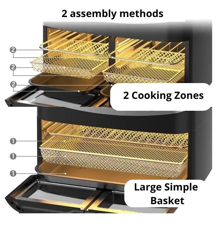 AirFryer | Double Compartment 12L