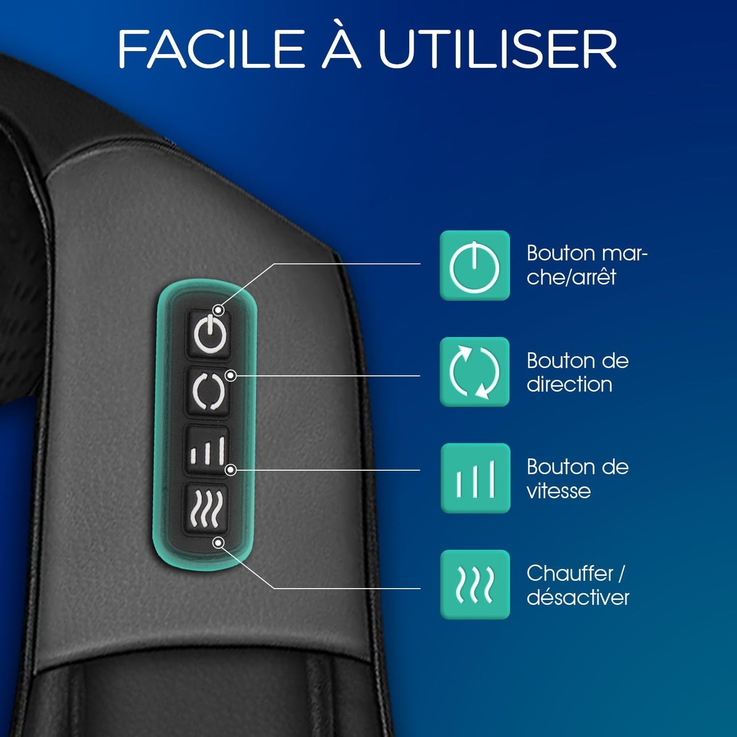 Eeasy | Massage machine with support