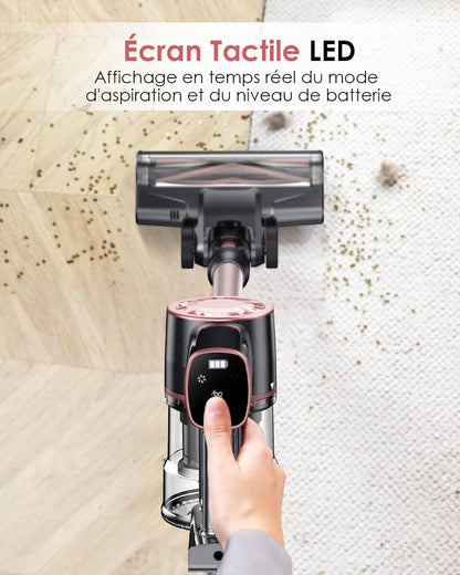 HomeLova | Pink Cordless Vacuum Cleaner