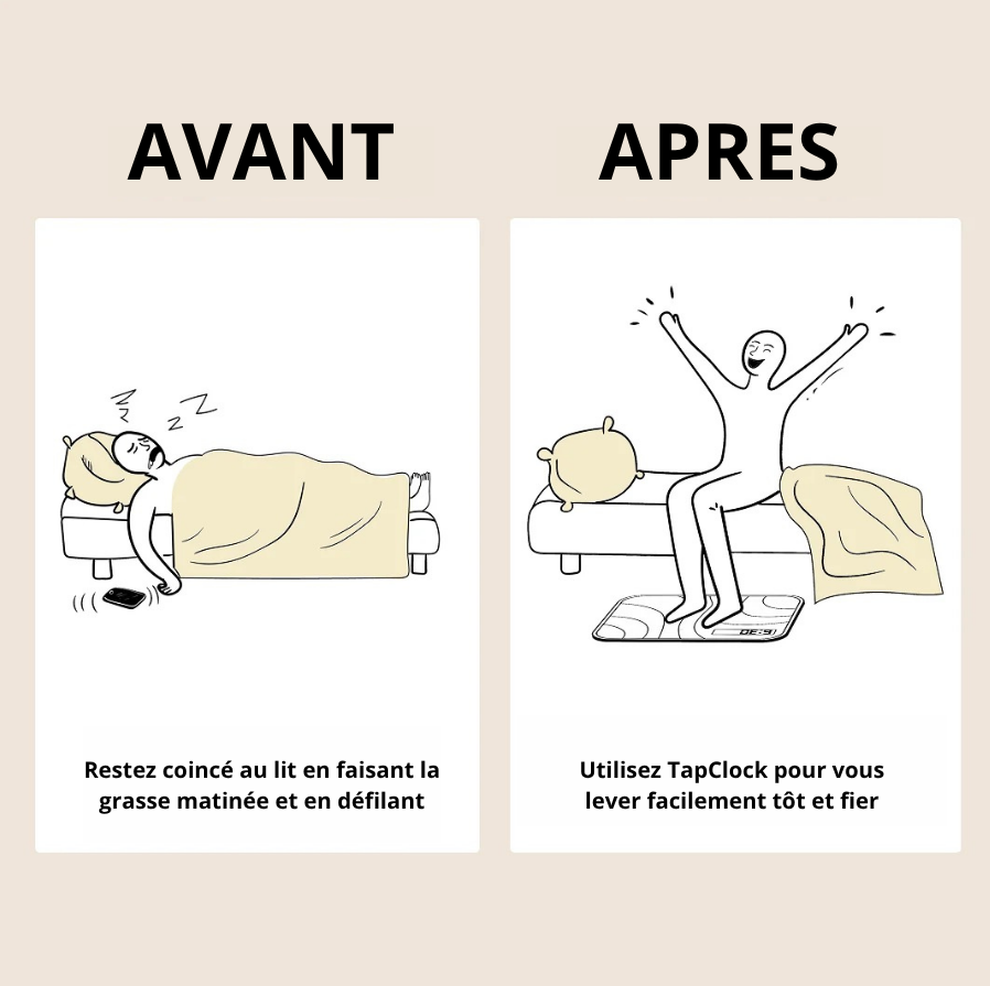 TapClock | Tap Mat Alarm Clock