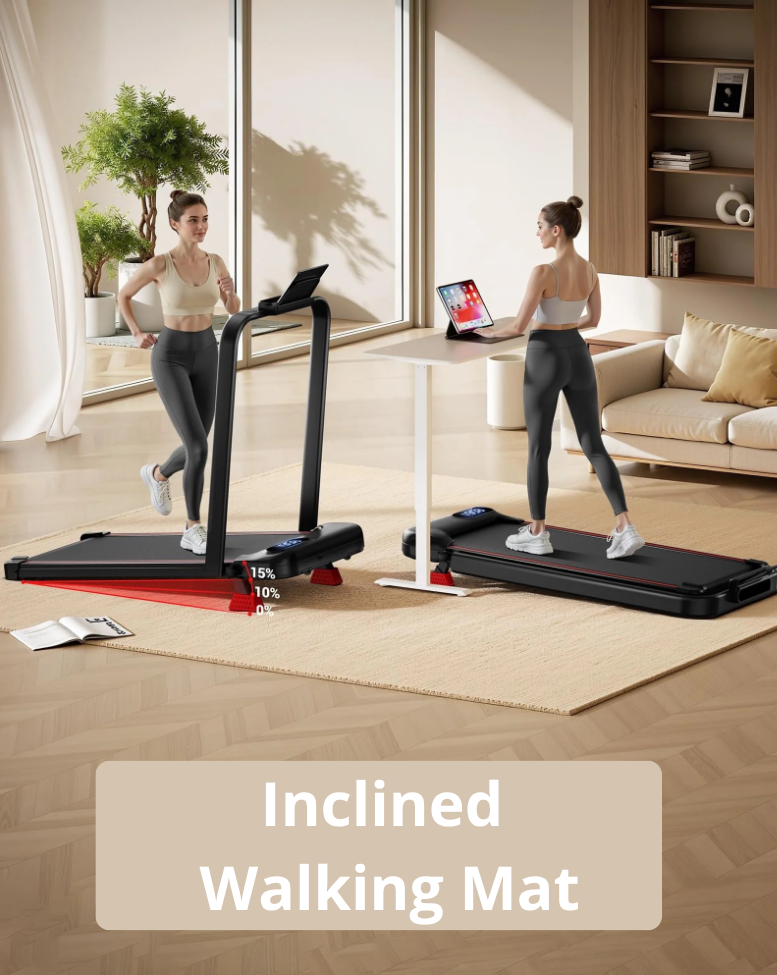 HUMAYWALK | FOLDABLE TREADMILL & ADJUSTABLE INCLINE