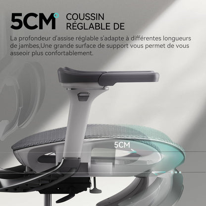 HomeLova | 3-in-1 office chair