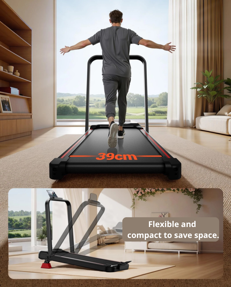 HUMAYWALK | FOLDABLE TREADMILL & ADJUSTABLE INCLINE
