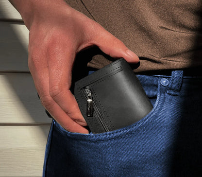 Wallet | Leather Wallet with Locker & Jump