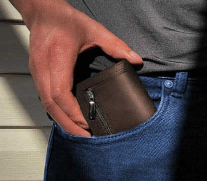 Wallet | Leather Wallet with Locker & Jump