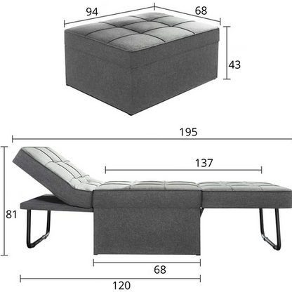 HomeLova | Premium 4-in-1 Sofa Bed