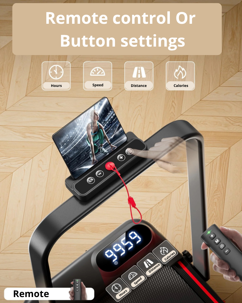 HUMAYWALK | FOLDABLE TREADMILL & ADJUSTABLE INCLINE